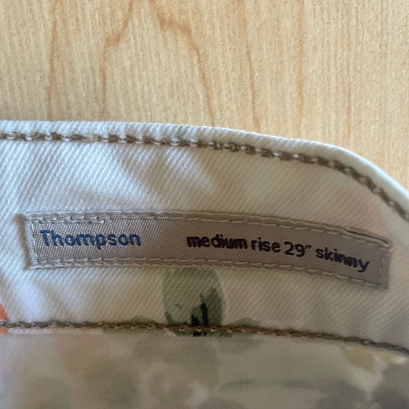 Cody Citizens Of Humanity Thompson Skinny Floral Mid-rise Jeans - Picture 3 of 7